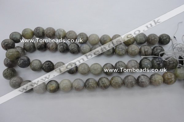 CLB67 15.5 inches 14mm round labradorite gemstone beads wholesale