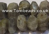 CLB700 15.5 inches 13*18mm - 14*20mm faceted nuggets labradorite beads