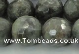 CLB715 15.5 inches 20mm faceted round labradorite gemstone beads