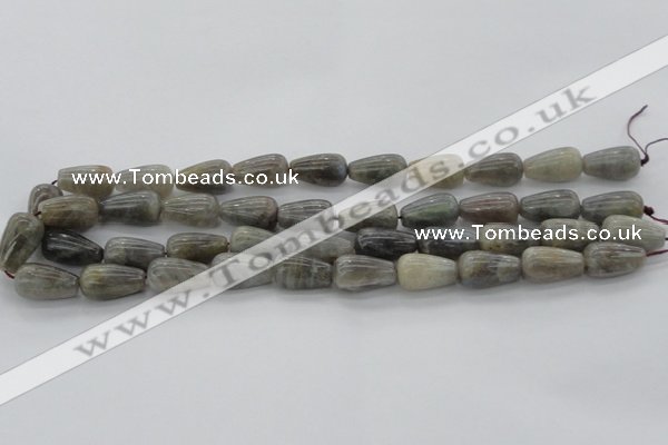 CLB721 15.5 inches 11*18mm teardrop labradorite gemstone beads