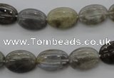 CLB728 15.5 inches 8*12mm oval labradorite gemstone beads