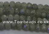 CLB771 15.5 inches 2.5*4mm faceted rondelle labradorite beads