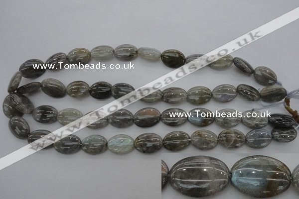 CLB83 15.5 inches 12*16mm oval labradorite beads wholesale