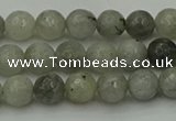 CLB860 15.5 inches 4mm faceted round AB grade labradorite beads