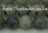 CLB864 15.5 inches 12mm faceted round AB grade labradorite beads