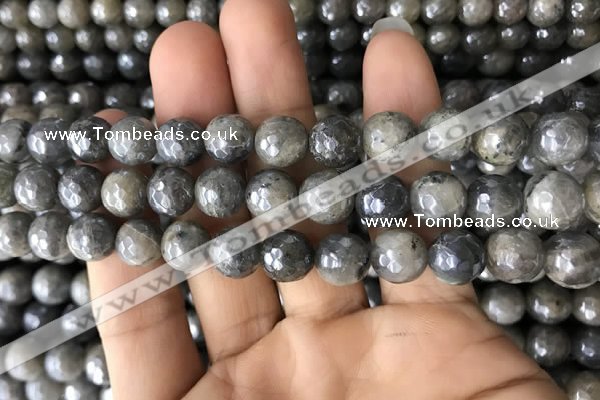 CLB883 15.5 inches 10mm faceted round AB-color labradorite beads