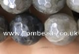 CLB884 15.5 inches 12mm faceted round AB-color labradorite beads