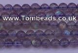 CLB910 15.5 inches 4mm round labradorite gemstone beads