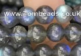 CLB917 15.5 inches 7mm round labradorite gemstone beads