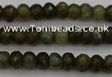 CLB956 15.5 inches 5*8mm faceted rondelle labradorite beads