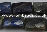 CLB964 15.5 inches 18*25mm faceted rectangle labradorite beads