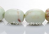 CLE01 15*20mm egg shape lemon turquoise stone beads wholesale