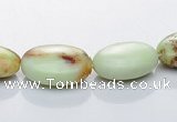 CLE08 10*14mm oval lemon turquoise gemstone beads Wholesale