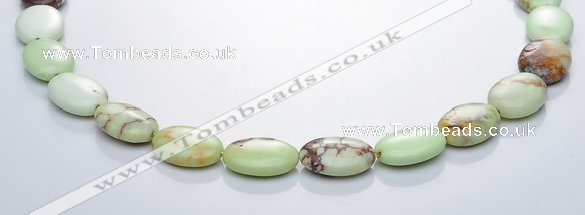 CLE09 oval 13*18mm  lemon turquoise gemstone beads Wholesale