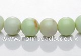 CLE19  15.5 inch round 8mm lemon turquoise stone beads Wholesale