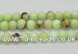 CLE31 15.5 inches 6mm round lemon turquoise beads wholesale