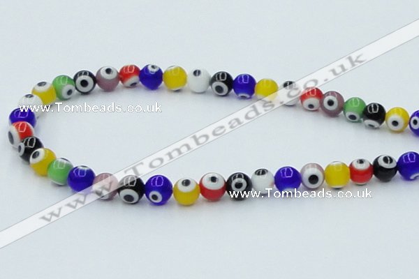 CLG505 16 inches 8mm round lampwork glass beads wholesale