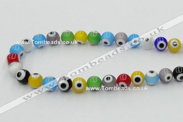 CLG506 16 inches 10mm round lampwork glass beads wholesale