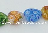 CLG580 16 inches 12*12mm heart lampwork glass beads wholesale