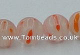 CLG607 16 inches 12mm round lampwork glass beads wholesale