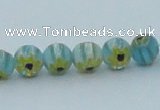 CLG627 10PCS 16 inches 6mm round lampwork glass beads wholesale