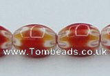 CLG633 5PCS 16 inches 10*14mm oval lampwork glass beads wholesale