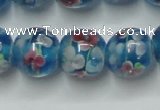 CLG752 15.5 inches 10mm round lampwork glass beads wholesale