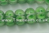 CLG774 14 inches 8*12mm rondelle lampwork glass beads wholesale