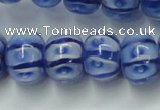 CLG775 14 inches 8*12mm rondelle lampwork glass beads wholesale