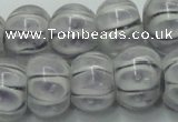 CLG776 14 inches 8*12mm rondelle lampwork glass beads wholesale