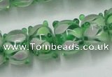 CLG778 14 inches 7*10mm rondelle lampwork glass beads wholesale