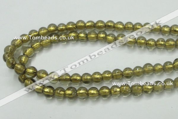 CLG833 15.5 inches 8mm round lampwork glass beads wholesale