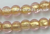 CLG834 15.5 inches 8mm round lampwork glass beads wholesale