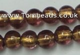 CLG835 15.5 inches 8mm round lampwork glass beads wholesale