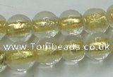 CLG836 15.5 inches 8mm round lampwork glass beads wholesale