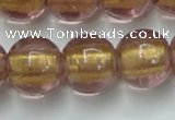 CLG841 15.5 inches 12mm round lampwork glass beads wholesale