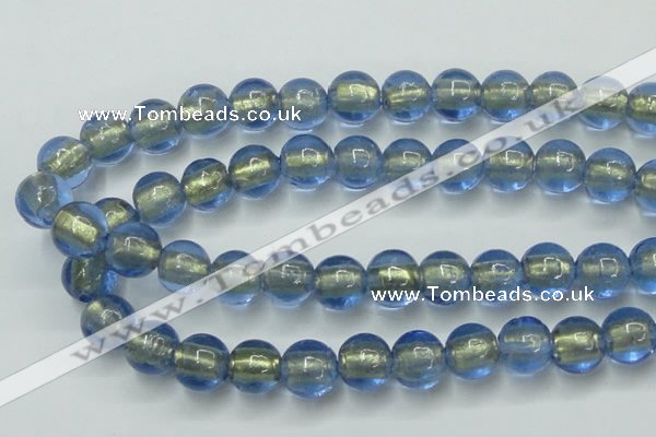 CLG843 15.5 inches 12mm round lampwork glass beads wholesale