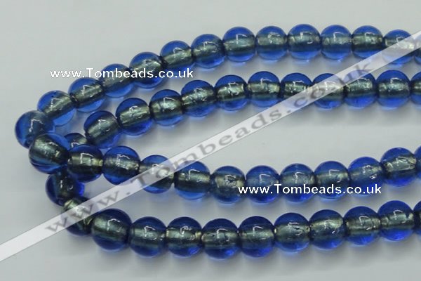 CLG846 15.5 inches 14mm round lampwork glass beads wholesale