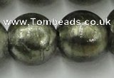 CLG849 15.5 inches 18mm round lampwork glass beads wholesale