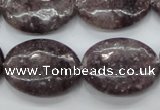 CLI30 15.5 inches 18*25mm oval lilac jasper beads wholesale