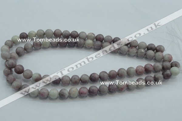 CLI53 15.5 inches 10mm round natural lilac jasper beads wholesale