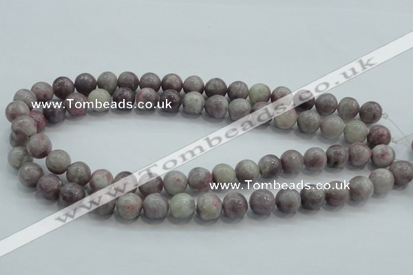 CLI54 15.5 inches 12mm round natural lilac jasper beads wholesale