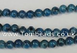 CLJ214 15.5 inches 6mm round dyed sesame jasper beads wholesale