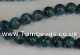 CLJ223 15.5 inches 8mm round dyed sesame jasper beads wholesale