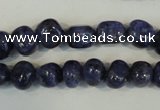 CLJ242 15.5 inches 10mm nuggets dyed sesame jasper beads wholesale