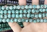 CLJ518 15.5 inches 4mm,6mm,8mm,10mm & 12mm round sesame jasper beads