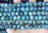 CLJ519 15.5 inches 4mm,6mm,8mm,10mm & 12mm round sesame jasper beads