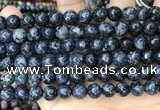 CLJ522 15.5 inches 4mm,6mm,8mm,10mm & 12mm round sesame jasper beads