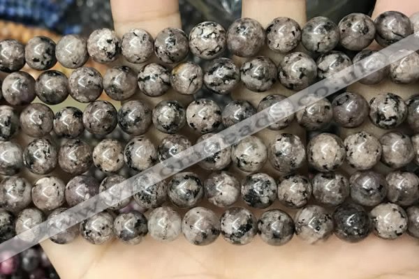 CLJ530 15.5 inches 4mm,6mm,8mm,10mm & 12mm round sesame jasper beads