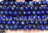 CLJ563 15.5 inches 6mm,8mm,10mm & 12mm faceted round sesame jasper beads